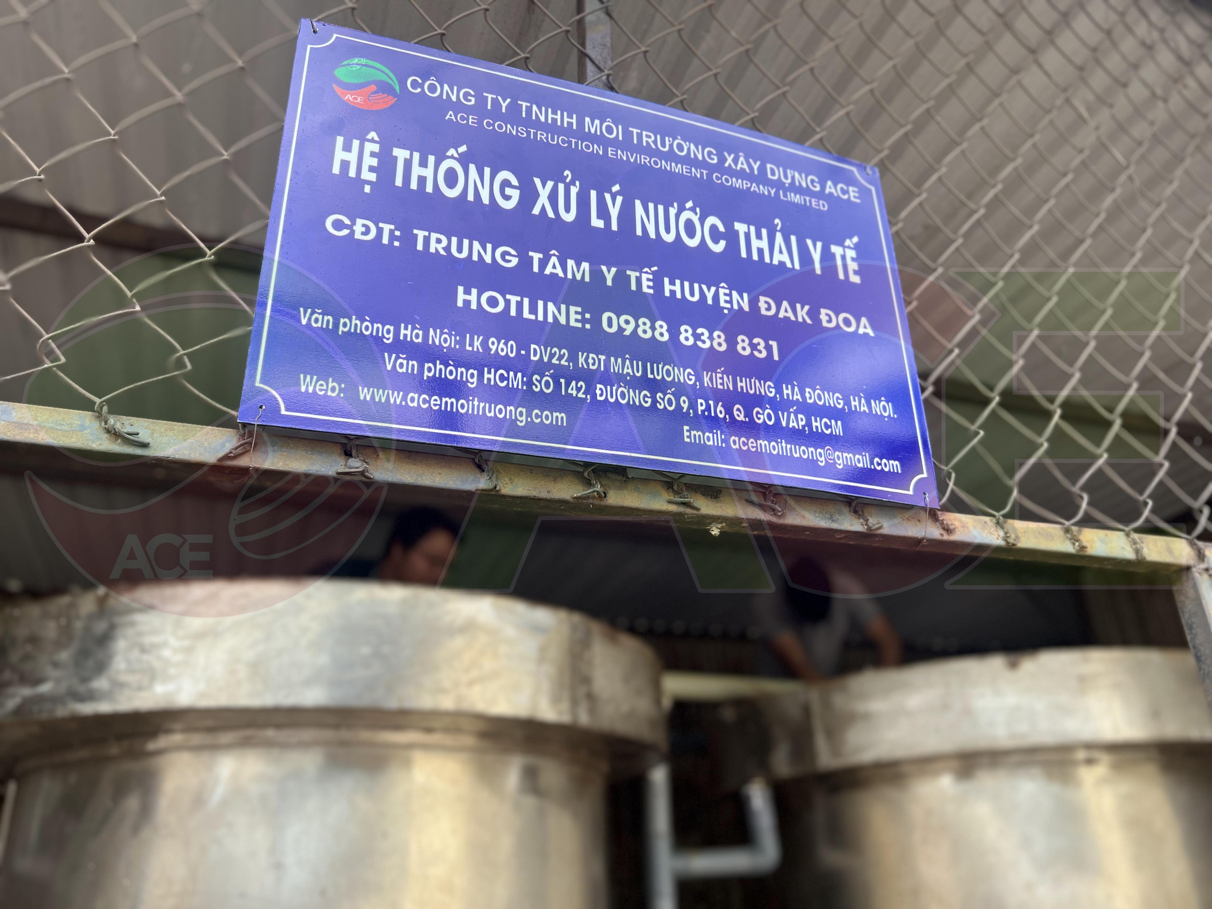 Tại sao trong hệ thống xử lý nước thải y tế thường phải có bước khử trùng kép (trước và sau xử lý sinh học)